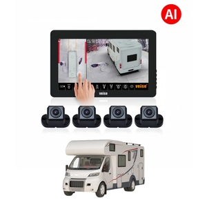 Tutto IN uno macchina 4 telecamere 3D di 360 grado AVM vista degli uccelli Panorama AI camion Bus sistema di retromarcia per camion RV Bus Camper - Product Image 1