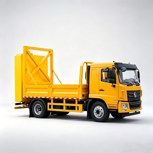 Dongfeng huashen รถบรรทุกเพื่อความปลอดภัย100K รถกันกระแทกสำหรับใช้ในการก่อสร้างถนน - Product Image 1