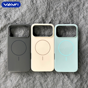 <span class=keywords><strong>Cover</strong></span> magnetica lucida VAWI B446 effetto pelle alla moda per iPhone <span class=keywords><strong>13</strong></span> 14 15 16 17 Pro Max, custodia antiurto per <span class=keywords><strong>Samsung</strong></span> - Product Image 5