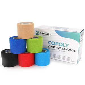 5cm * 4.5m Athlétique Élastique <span class=keywords><strong>Bandage</strong></span> Wrap Multi Couleur Non Tissé Respirant Auto-Adhésif <span class=keywords><strong>Bandage</strong></span> Sans Latex Pharmacie Échantillon Support - Product Image 4