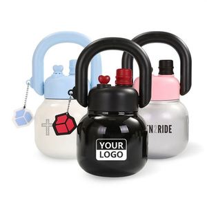 Hot Selling Kids Stainless Steel Water <b>Bottle</b> Insulated Flask Vacuum Students Large Belly Cup Leak Proof Lid With <b>Straw</b> - Product Image 1