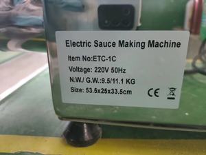 Machines de production de confiture de fruits commerciales - Nouveau presse-confiture de mangue et de pomme commercial pour usage domestique, restaurant, magasin d'alimentation, moteur central - Product Image 5