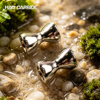 Haltères en laiton avec œillets, perles solides pour la pêche, matériel de montage de mouches pour streamers, leurres et appâts pour la pêche à la truite