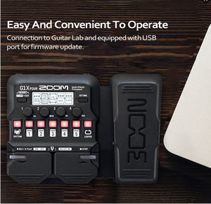 Procesador de Guitarra Multiefectos ZOOM G1X FOUR con Pedal de Expresión, Looper, Caja de Ritmos, Pedal Multiefectos para Guitarra Eléctrica con Logo - Product Image 4