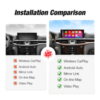 CarPlay sans fil Android Auto pour Lexus LX570 2016-2021, boîte décodeur Apple CarPlay, module Mirror Link USB