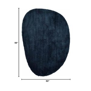 Tapis d'intérieur moderne en laine fait main, taille personnalisable, à poils moyens, très résistant, doux, antidérapant, absorbant, couleur unie, pour la maison - Product Image 2