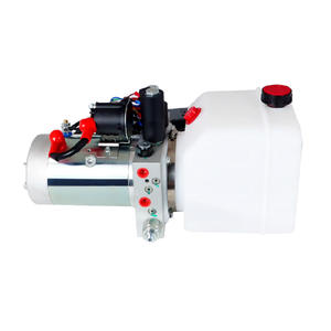 ชุดประกอบระบบไฮดรอลิกขนาดเล็ก12V/24V DC สำหรับรถยนต์ปีกบินควบคุมแบบคู่ - Product Image 1