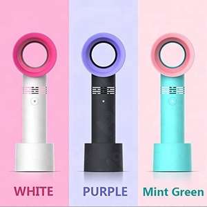 Ventilateur portable électrique mini USB rechargeable avec batterie 300 mAh, design <span class=keywords><strong>tour</strong></span> de <span class=keywords><strong>cou</strong></span>, pour usage domestique, extérieur et automobile - Product Image 6