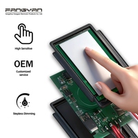 Interruptor Táctil Inteligente de Atenuación para Espejo de Pared LED, de Gama Alta Prémium, 12V 24V 5A 60W, para Iluminación de Espejo de Uno y Tres Colores (CCT)