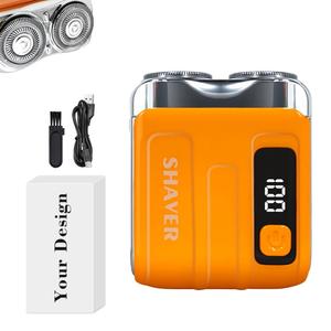 Afeitadora Profesional con Cuchilla de Acero Inoxidable 0728, Motor sin Escobillas de Alta Velocidad, Doble Cabezal, Recortadora de Barba, 9000 rpm, Inalámbrica - Product Image 4