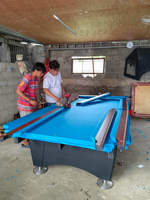 Table de billard Maxima 7+ Plus fabriquée en usine à prix avantageux avec des cadeaux et un éclairage LED