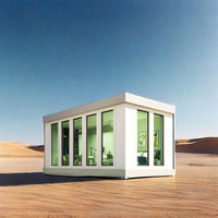 Kit cabine Apple modulaire détachable moderne de luxe mini maison petite cabine mobile maison en conteneur