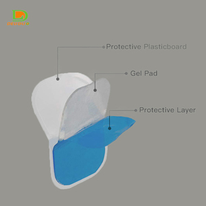 4X6cm Remplacement Électrode Adhésif Électrothérapie <span class=keywords><strong>Tens</strong></span> Remplacement Gel Pads <span class=keywords><strong>Tens</strong></span> Ems Gel Pads Collant Écologique EMS Gel Pad - Product Image 2