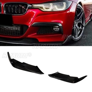 Car Side Bumper Air Intake Vent Splitte Accessories For BMW 3 Series F30 F35 2013-2019 Rear Bumper <b>Splitter</b> Cover Air Vent Trim - Product Image 1