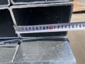 Tubo Quadrato in Acciaio Zincato da <span class=keywords><strong>3</strong></span> e <span class=keywords><strong>4</strong></span> Pollici, Tubo in Acciaio Tubolare Quadrato Zincato 150x150, Tubo Zincato - Product Image 5