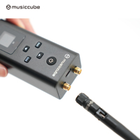 Système de microphone sans fil professionnel à 2 micros portatifs, 1 récepteur, ensemble de micros karaoké UHF Musiccube G-60