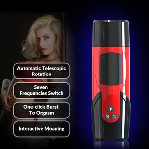 Sehr Heißer 360-Grad Automatisch Rotierender Teleskopischer Starker Saugender Männlicher Masturbator 7 Frequenzen Teleskopisch 4 Arten Modi Sexspielzeug - Product Image 5