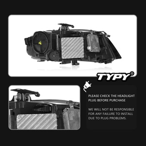 ชุดไฟหน้าสำหรับรถยนต์ออดี้ เอ4 ปี 2009-2012 ไฟเดย์ไลท์แบบ LED พร้อมเลนส์ไฟเลี้ยวแบบเรืองแสง - Product Image 5