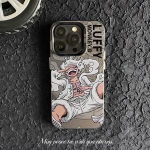 Trendy Designer PC Hard <strong>Shell</strong> <strong>Anime</strong> IMD Luffy One Piece Electroplating <strong>Mobile</strong> <strong>Phone</strong> Case for 11 12 13 14 15 16 17 Pro Max - Product Image 3