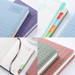 2026 bán buôn tùy chỉnh PU da Tạp Chí may in <span class=keywords><strong>A5</strong></span> hàng tuần/Hàng tháng lịch trình kế hoạch cá nhân Nhật Ký máy tính xách tay - Product Image 4