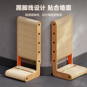 Rascador vertical en forma de L para gatos, integrado con cama para gatos, resistente a arañazos, al desgaste y a la formación de pelusas, para gatos grandes. - Product Image 3