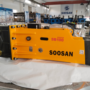 Soosan SB100 ROCK <b>HAMMER</b> MAIN BODY PRODUCT DIRECT FACTORY SUPPLY ONE YEAR WARRANTY STANDARD FEATURES INCLUSIVE - Product Image 1