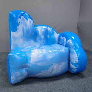 Nhiệm vụ nặng nề Vinyl Trọng lượng nhẹ quá khổ không thấm nước ưa thích Blow-up Mô hình bơm hơi với đám mây mô hình bóng loại - Product Image 1