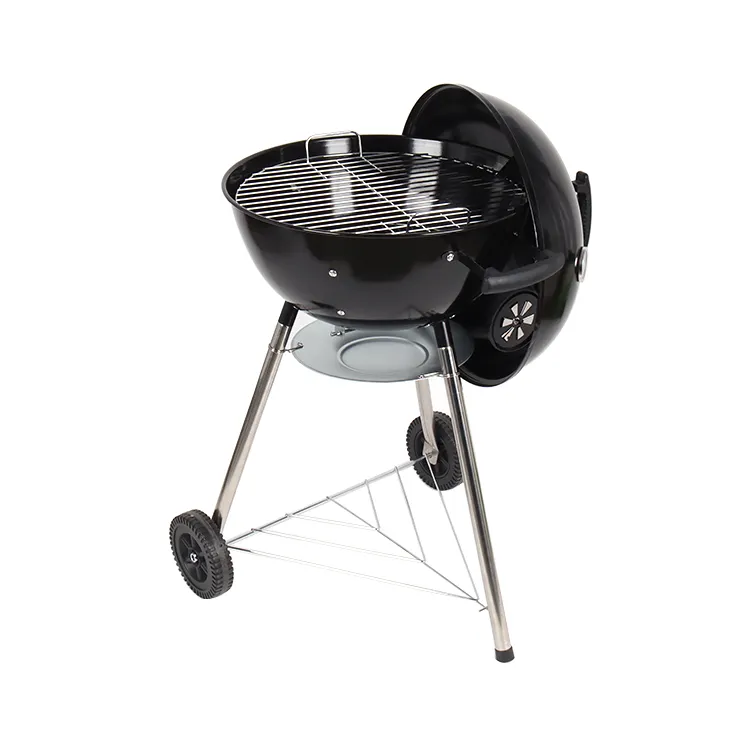 Keyo 18 Inch Zwart Outdoor Tuin Apple Houtskool Barbecue Bbq Ketel Grills Voor Party