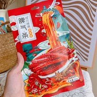 Latiao Oriental Vegano Picante, Bocadillos de Trigo, Tiras Súper Picantes en Bolsa, Venta al por Mayor