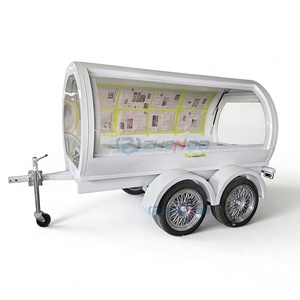 Zhenda Best Quality Electric White Classic <b>Car</b> Funeral Hearse <b>Trailer</b> for Transporting Coffins and Funeral Equipment - Product Image 2