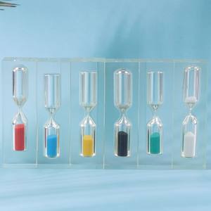 カスタマイズ可能な手作り3分砂時計オーナメント、家の装飾やギフトに - Product Image 4