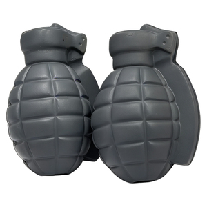 Balle anti-stress promotionnelle en mousse PU écologique, simulation de <span class=keywords><strong>grenade</strong></span>, cadeau promotionnel, anti-stress - Product Image 1
