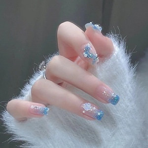 Patchs d'ongles réutilisables en résine de haute qualité, finition mi-longue, collection Automne-Hiver 2025, <span class=keywords><strong>pour</strong></span> une protection optimale des ongles. - Product Image 1