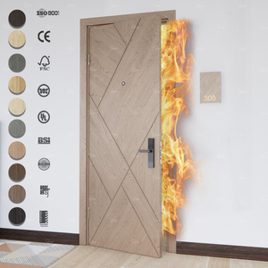 <strong>Engineered</strong> Manufacturer of Interior <strong>Wooden</strong> Doors EN BS CE Certified Internal Fire-Rated Timber Door - Product Image 3