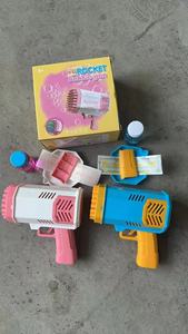Pistola de Burbujas Automática de 40 Agujeros para Niños Pequeños con Solución para Burbujas, Recuerdos de Fiesta, Juguetes para Niños y Niñas de 4 a 8 Años, Regalos de Cumpleaños - Product Image 6