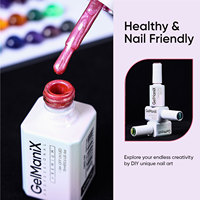 Gel UV 18 Couleurs 15ml Effet Magnétique Longue Durée 28 Jours Végan Non Toxique DIY Facile Bouteille Effet Œil de Chat Cristal