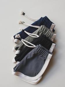 Listo para enviar Bebé Niño de punto de algodón Conjunto de 2 piezas Lindo camiseta sin mangas Conjunto corto - Product Image 3