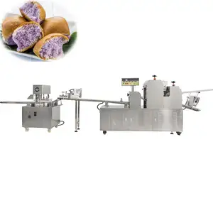 เครื่องผลิตขนมปังแบบบาแกตต์แบบสายการผลิตขนมปังก้อนแบบเชิงพาณิชย์