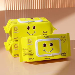 ผ้าเช็ดทำความสะอาดแบบเปียกสำหรับเด็กทารกผ้าเช็ดทำความสะอาดปราศจากแอลกอฮอล์พร้อมดอกคาโมไมล์จากว่านหางจระเข้มีตัวอย่างออนไลน์จำนวนมากเป็นมิตรกับสิ่งแวดล้อม - Product Image 1