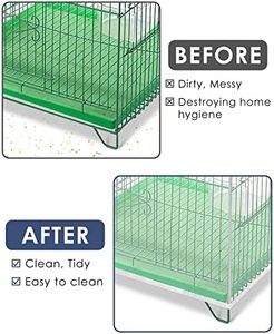 सार्वभौमिक लक्जरी और आधुनिक पक्षी पिंजरे शुद्ध सफेद नायलॉन स्कर्ट कवर के लिए समायोज्य लोचदार बैंड के साथ कवर - Product Image 5