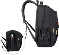 Sac à dos de voyage pour ordinateur portable, sacoche d'affaires, sac à dos décontracté imperméable personnalisé avec logo pour étudiants, femmes et hommes, Mochila