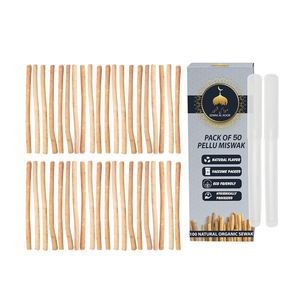 Palitos de Miswak de Alta Calidad, 100% Naturales, Orgánicos, Biodegradables, Paquete de 50 - Product Image 4