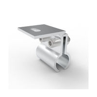 Clips de fixation pour panneaux solaires en aluminium de Chine, accessoires de toiture, clips pour panneaux solaires, résistance au vent de 60 m/s, fixation par joint debout, montage solaire