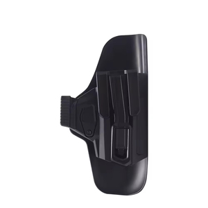 Funda Táctica Resistente al Desgaste, Color Negro Mate, para Pistola G17, con Clip de Liberación Rápida para Cintura - Product Image 1