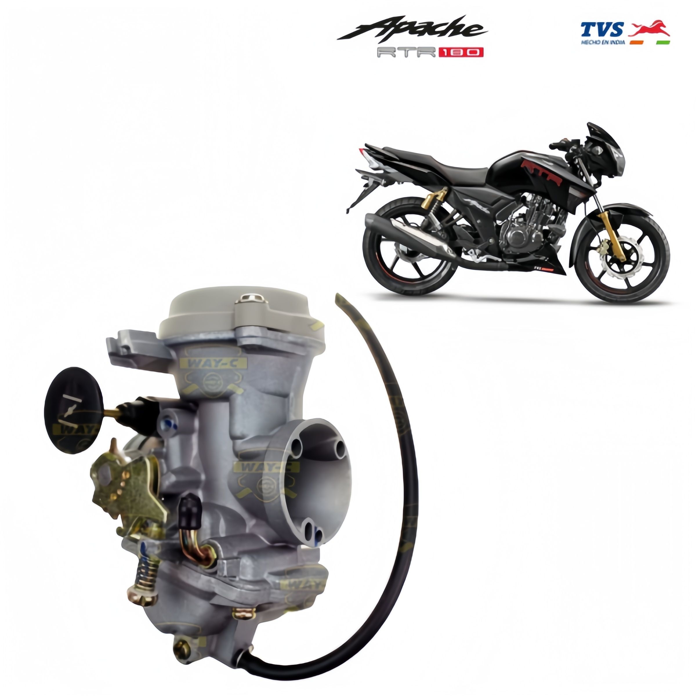Apache Rtr 180 Pulsar 180 Carburettor Price Spare Parts Tvs