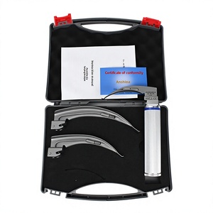 Laringoscopios de Acero Inoxidable KEWO para Niños y Adultos, para Anestesia y Cuidados de Emergencia, Equipo de Intubación Traqueal - Product Image 2