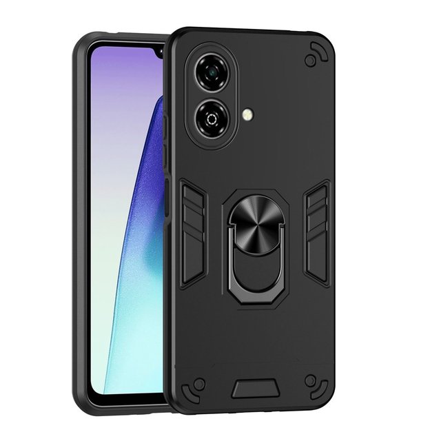 2026 Multi-functional 2-in-1 Drop-resistant Silicone Gel Phone case with Plain Design Compatible Multiple Models Including for