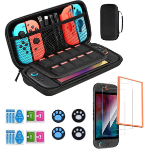 Kit de Protección para Consola Nintendo <span class=keywords><strong>Switch</strong></span> 2 NS2, Funda Protectora de Silicona con Agarres para <span class=keywords><strong>Joystick</strong></span>, Accesorios - Product Image 2