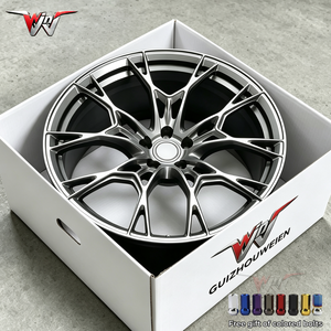 ล้อแม็กซ์สีเทาเมทัลลิกแบบฟอร์จโครเมียม ขนาด 18/19/20/21/22 นิ้ว 5x112 5x120 5x114.3 สำหรับรถบีเอ็มดับเบิลยู 437m E60 M340i M4 F82 F80 M3 E36 M8 E39 X3 X5 M5 M6 - Product Image 1