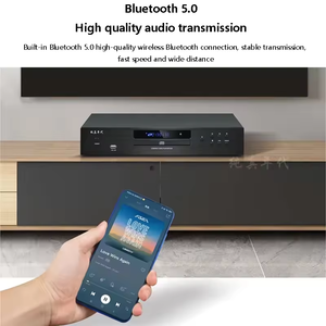 Máy nghe nhạc <span class=keywords><strong>CD</strong></span> <span class=keywords><strong>HIFI</strong></span> chuyên nghiệp Bt 5.0 USB Đọc phát Đồng trục Quang học Cân bằng ra Máy nghe nhạc Audiophile Giải mã DTS5.1 - Product Image 3